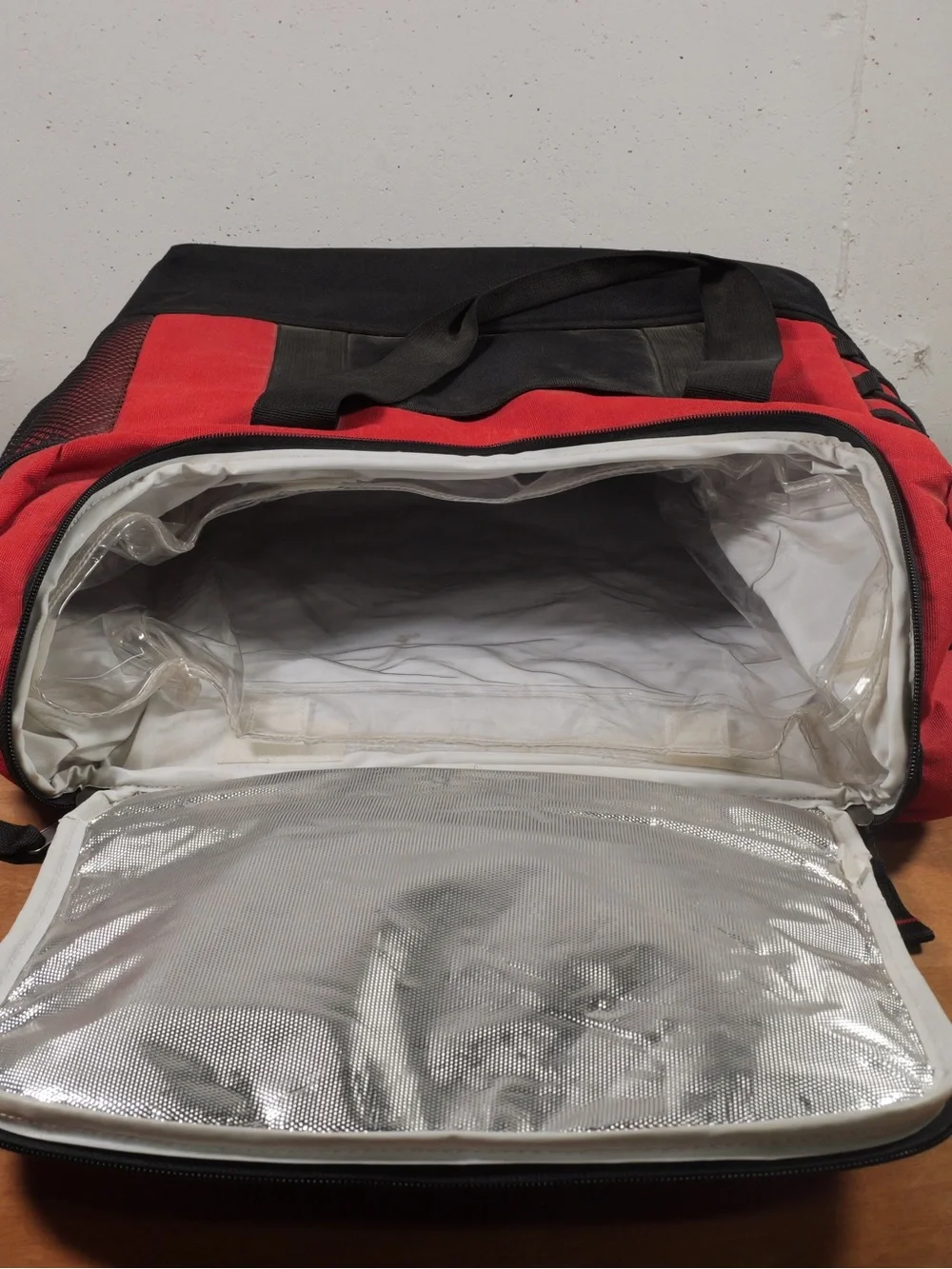 Yuengling Racing Soft Cooler Bag Backpack Convertible Insulated Red Black Straps